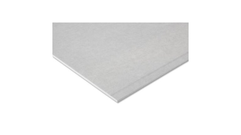 DRYSTAR-BOARD, Ausschnitt einer weißen liegenden Platte